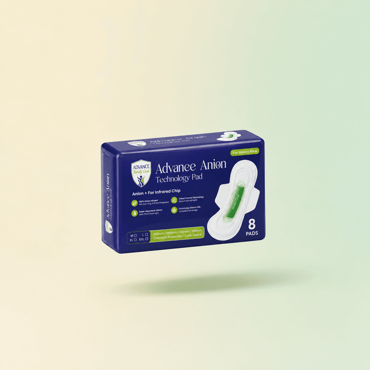 Advance Family Care XXL Night Anion Chip Pad